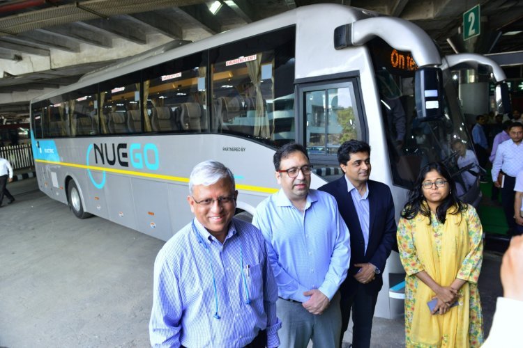 GreenCell Mobility's NueGo Coaches Will Now Depart From ISBT, Making It The First Privately Owned Electric Brand
