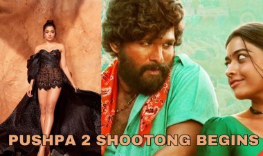 'Pushpa 2' Shooting Begins As Rashmika Mandanna Shares A Sneak Peek From The Set