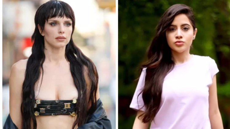 Uorfi Javed's Iconic Wristwatch Outfit Was Instantly Recognized When International Model Julia Fox Replicated It