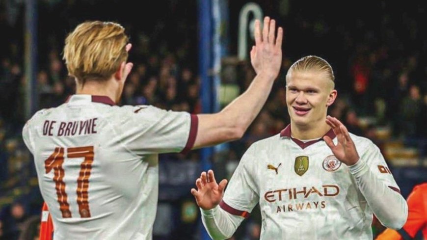 Haaland's Five Strikes Propel Manchester City Into FA Cup Quarter-Finals