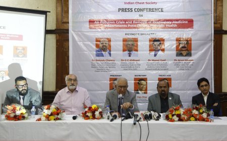 Indian Chest Society Highlights Severe Air Pollution Crisis & Urgent Need For Action