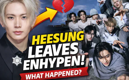 ENHYPEN’s Heeseung Leaves Group After Six Years, Plans Solo Debut