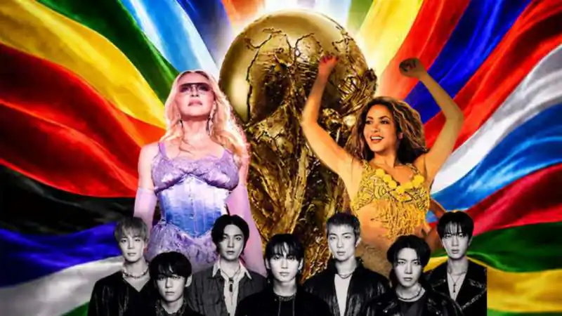 FIFA World Cup Halftime Show: BTS, Justin Bieber, Madonna, and Shakira Set for Historic Performance