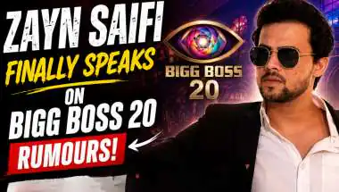 Zayn Saifi Breaks Silence On Bigg Boss 20 Rumours